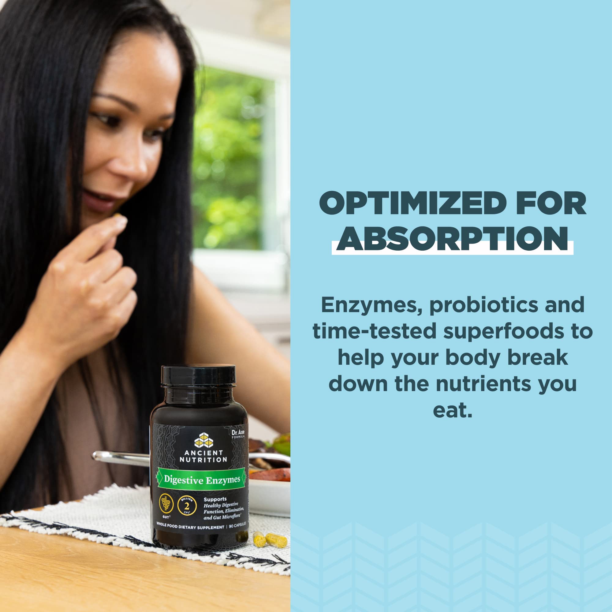 Amazon.com: Ancient Nutrition Digestive Enzymes, Supports Gut